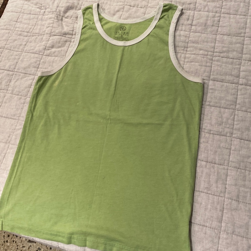 Light green Inner Sanctum tank top size medium
